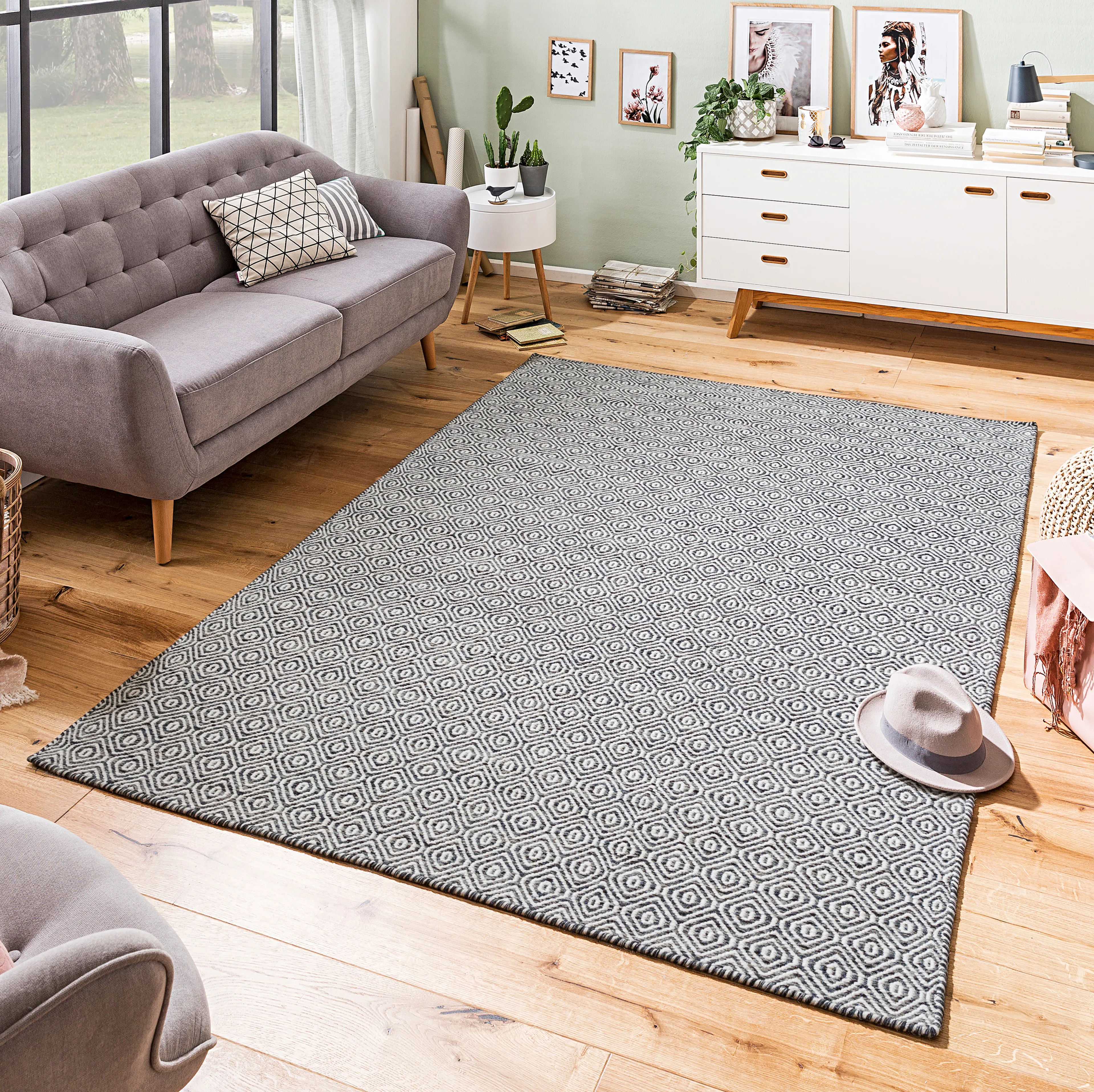 Handwebteppich Lindos 200 x 290 cm