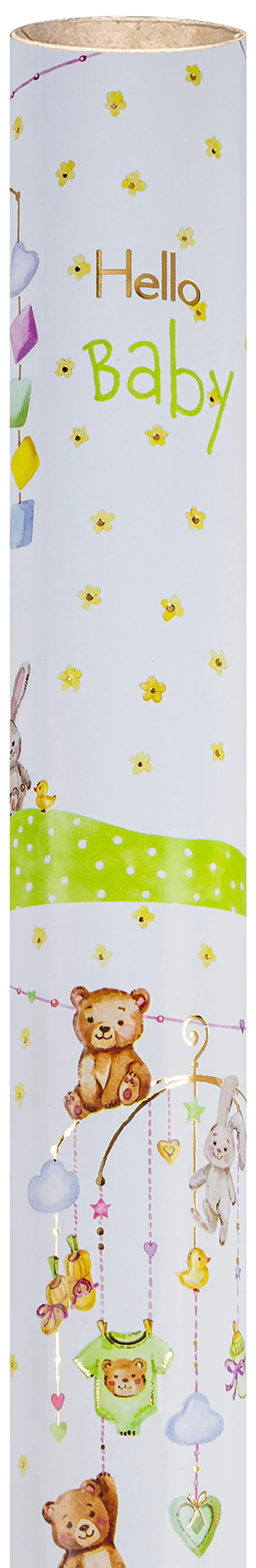 Geschenkpapier "Hello Baby!" hauptaufnahme