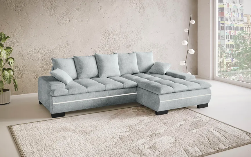 Ecksofa+LED detail