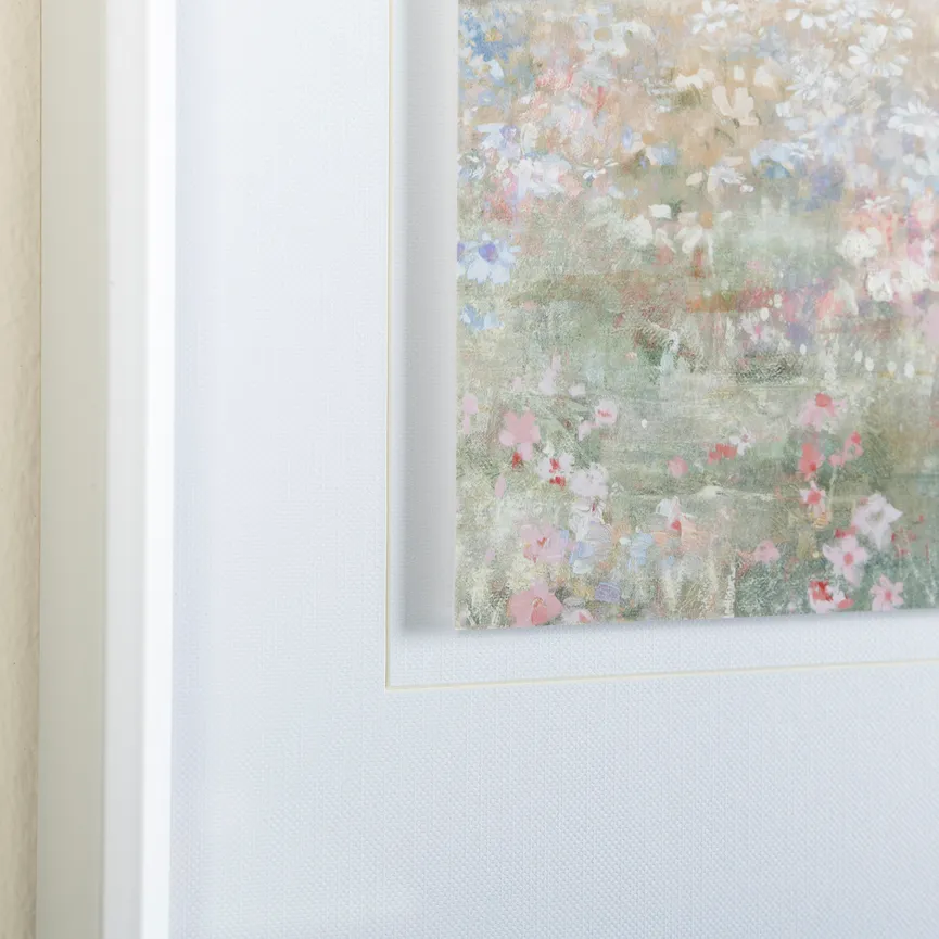 Bild gerahmt "Landschaft" detail