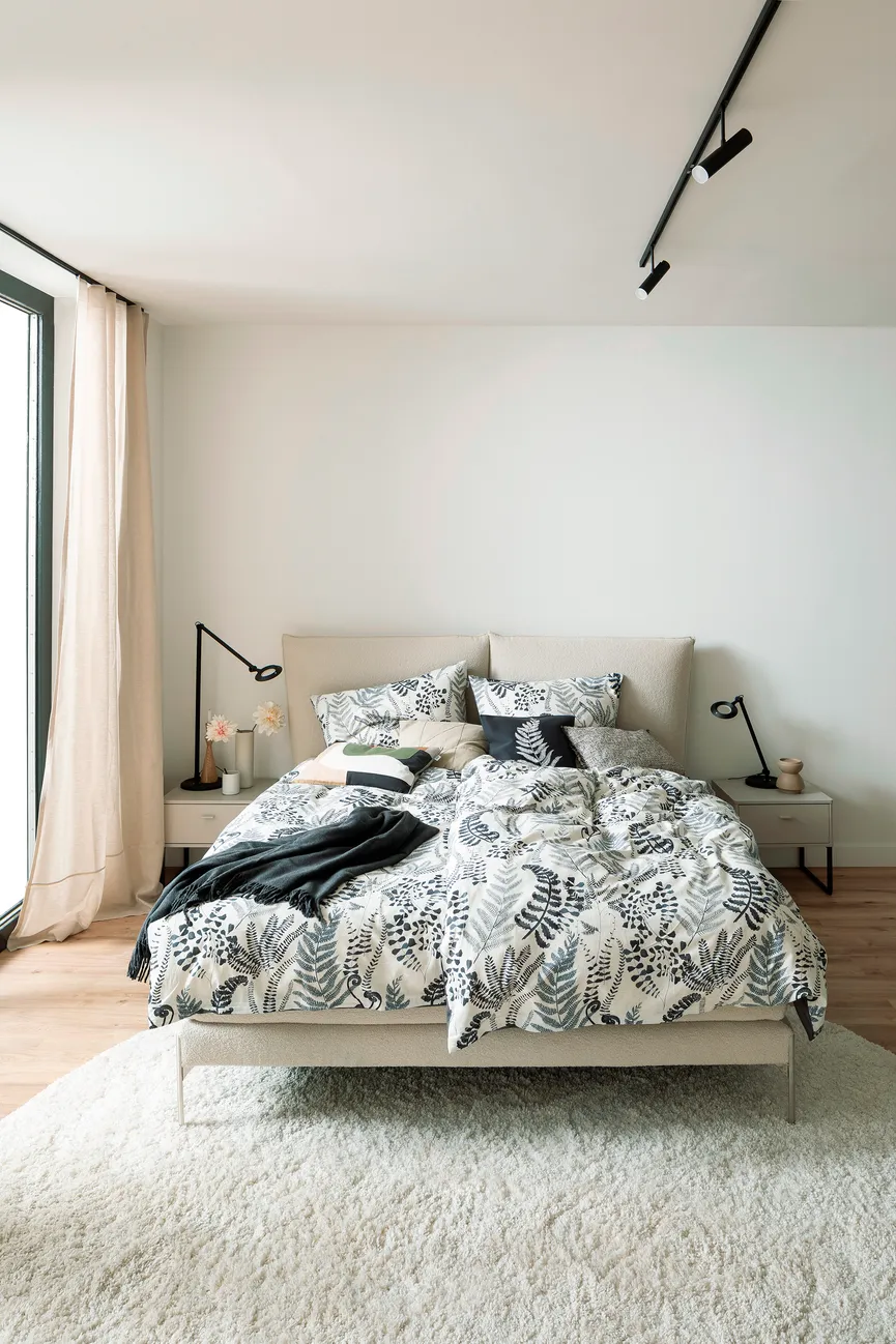 Percale-Bettw. Viva 135x200 milieu