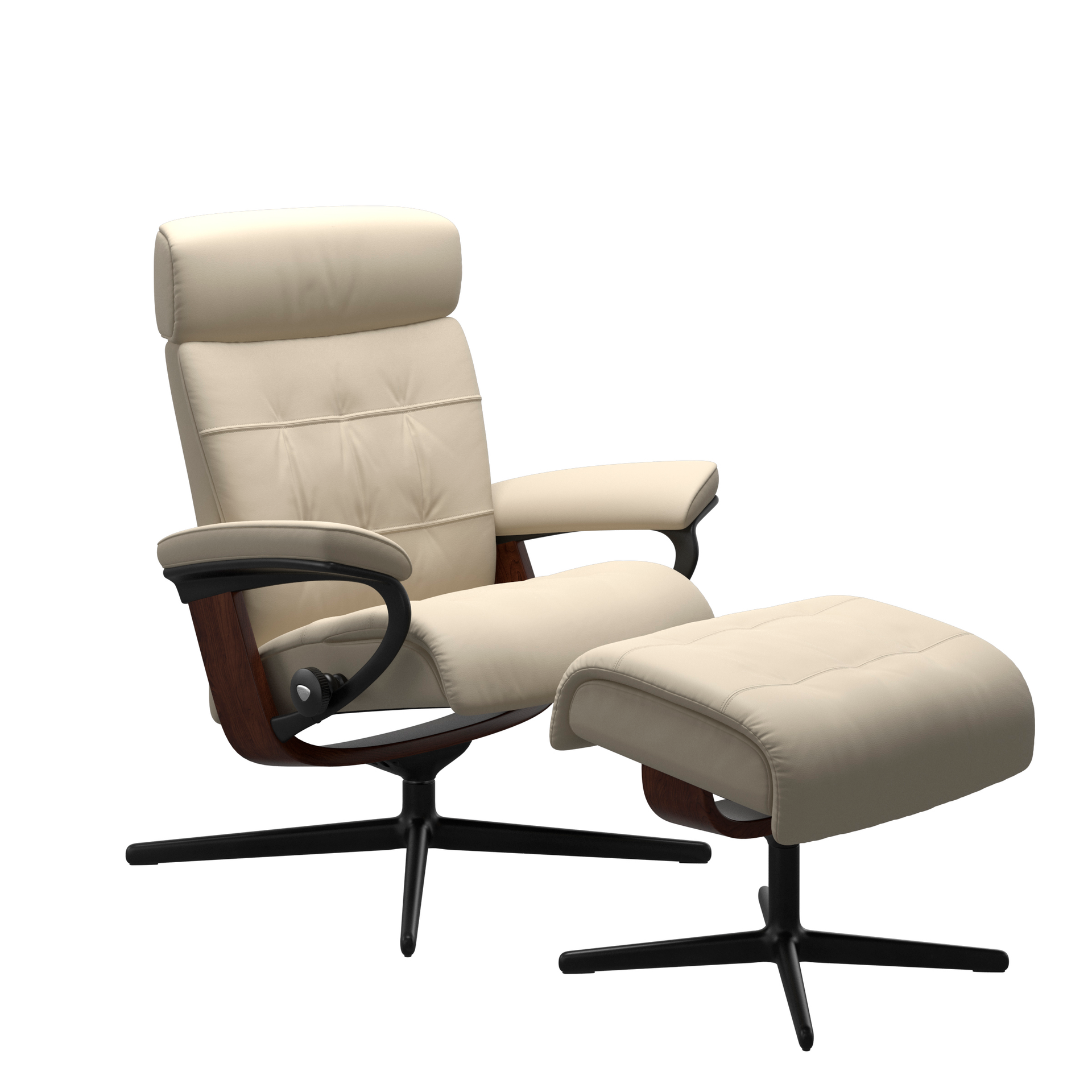 Sessel mit Hocker
