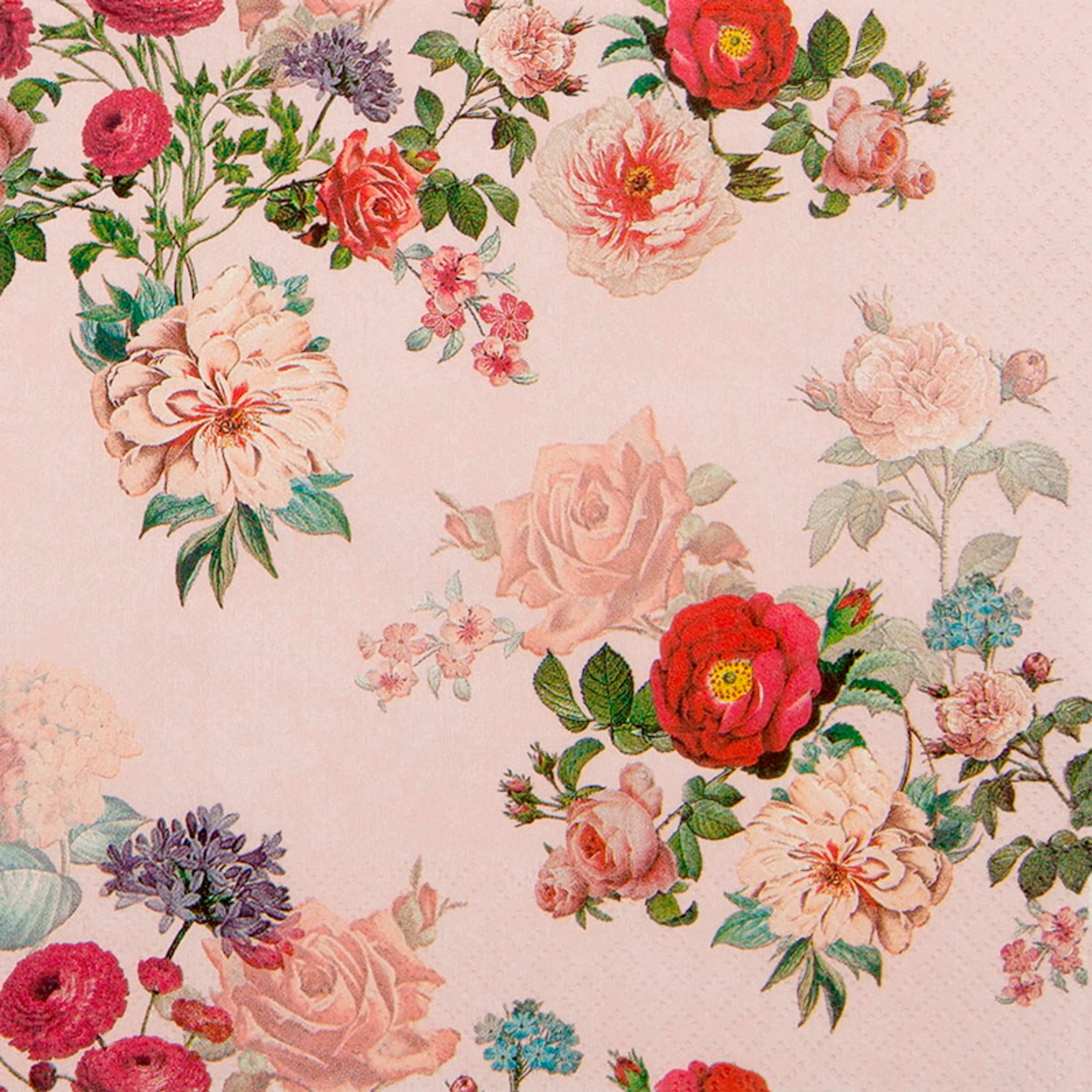 Serviette Elisabeth rose 20tlg.
