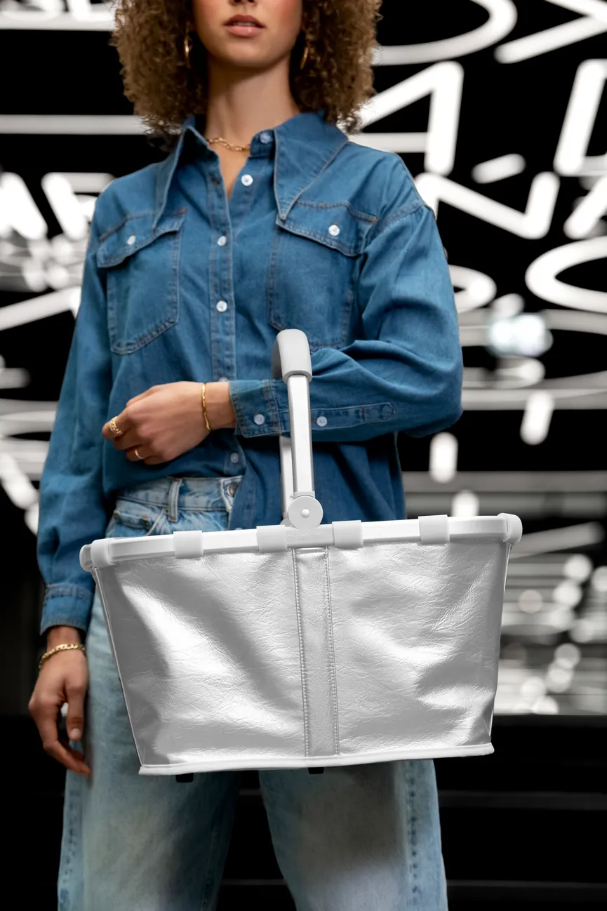 Carrybag "Silver Crackle" milieu