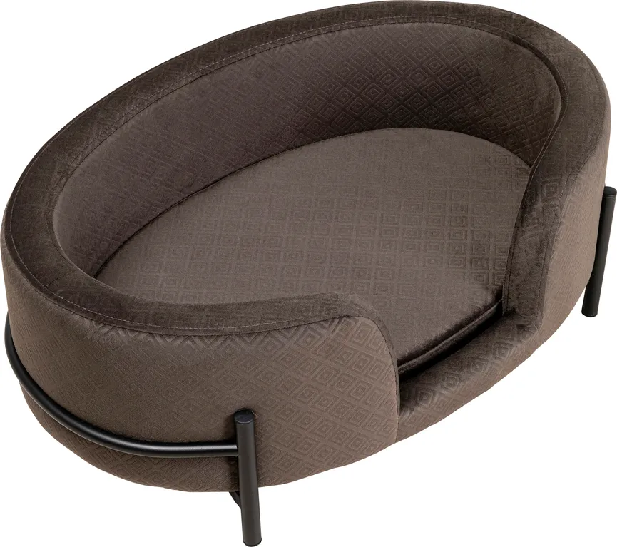 Hundebett Dream Day Grau detail
