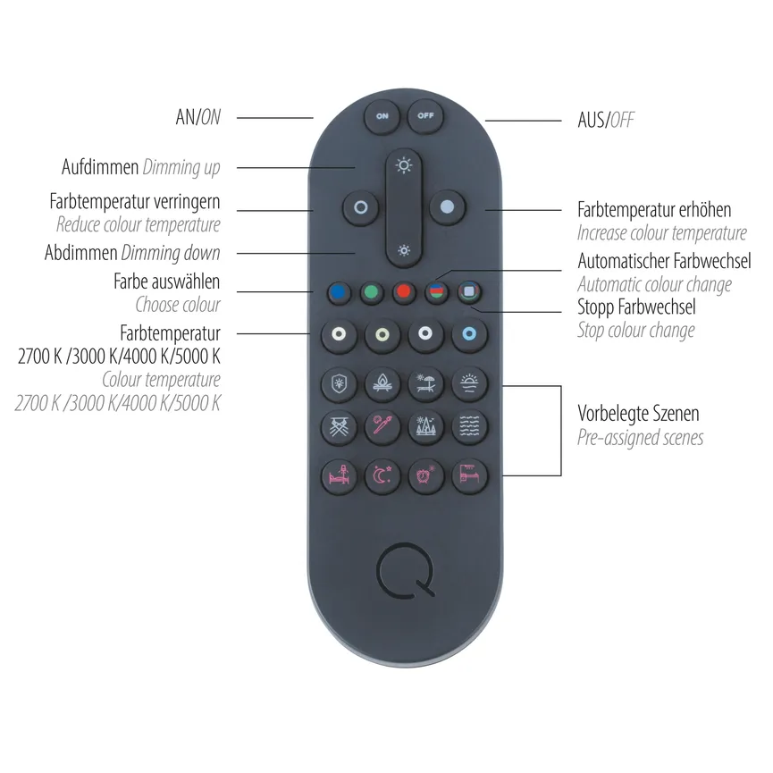 Deckenleuchte "Q-Kalina" detail