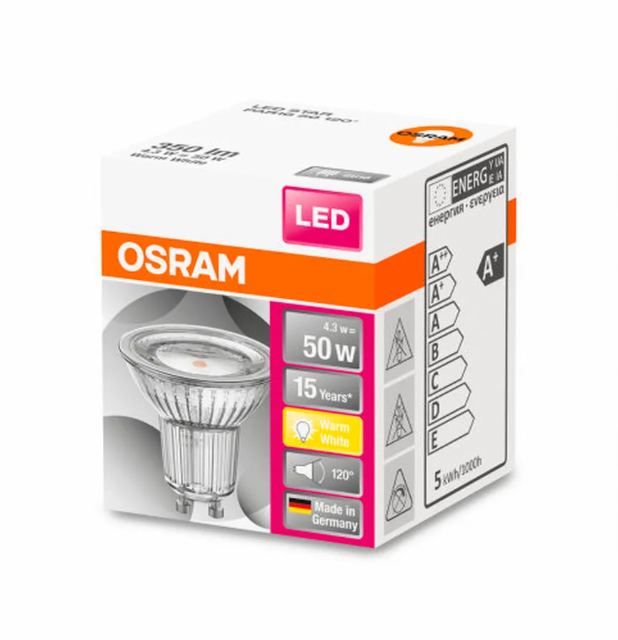 GU10/4,3 Watt LED Strahler detail