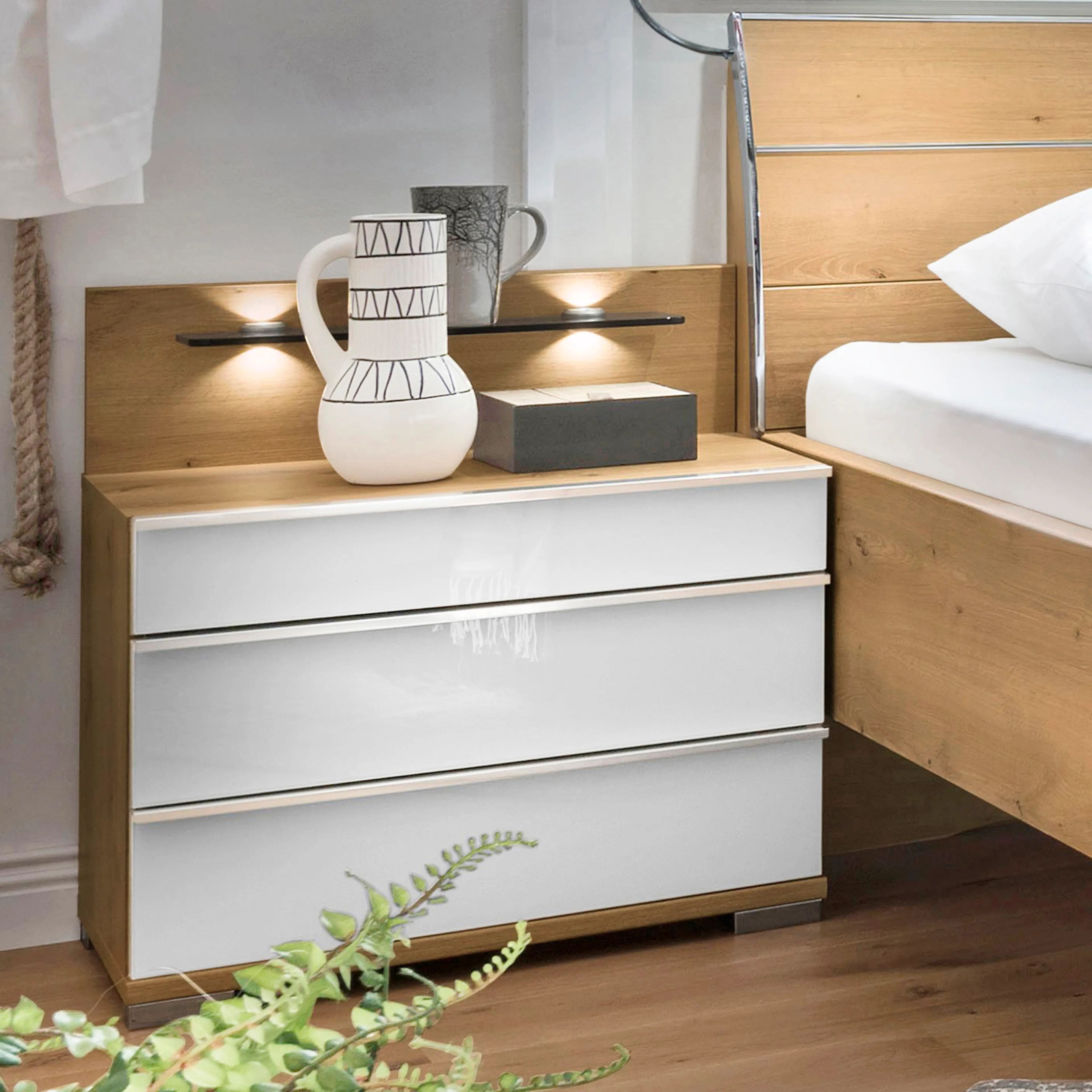 Nachttisch Loft 2er Set