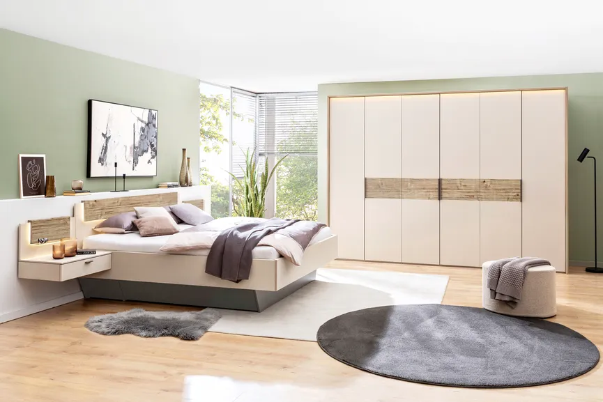 Bett, LF 180x200 cm milieu