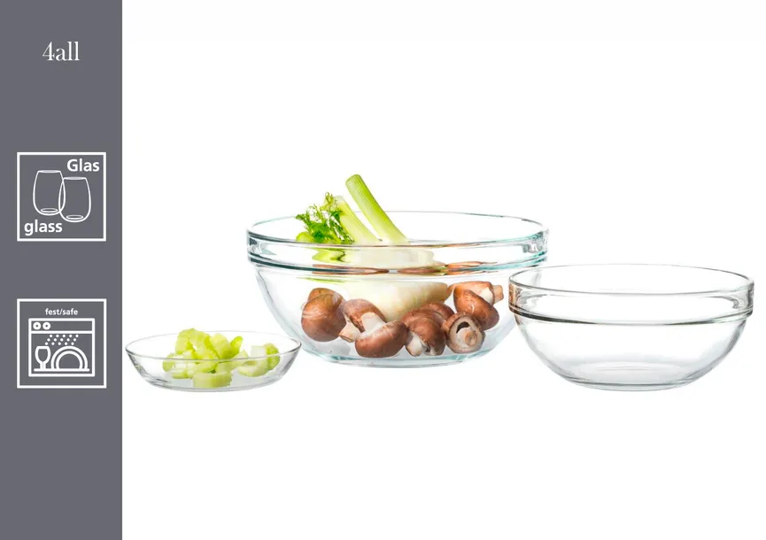 Schale "4All" klar detail