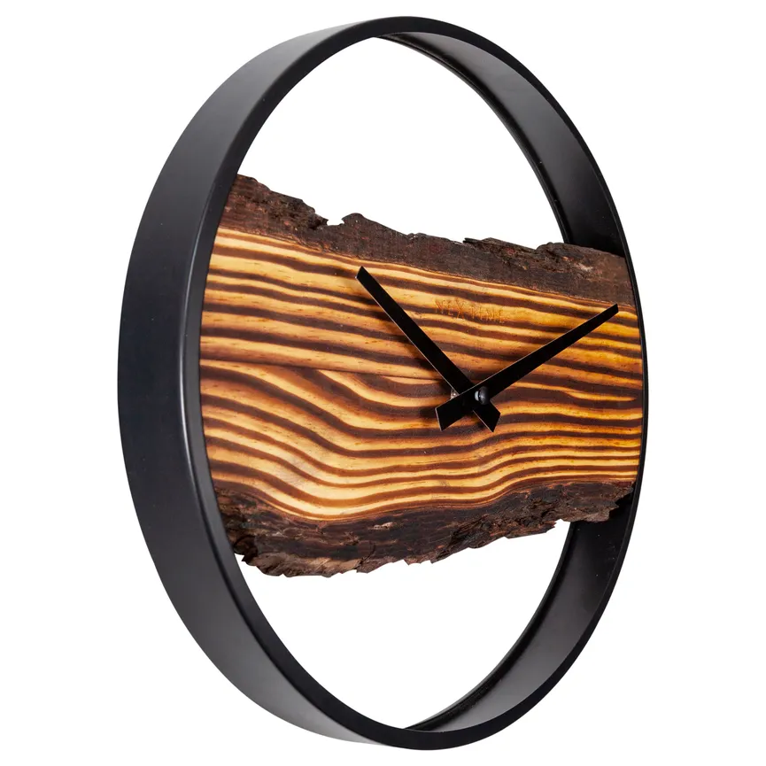 Quarzwanduhr "Forest" detail