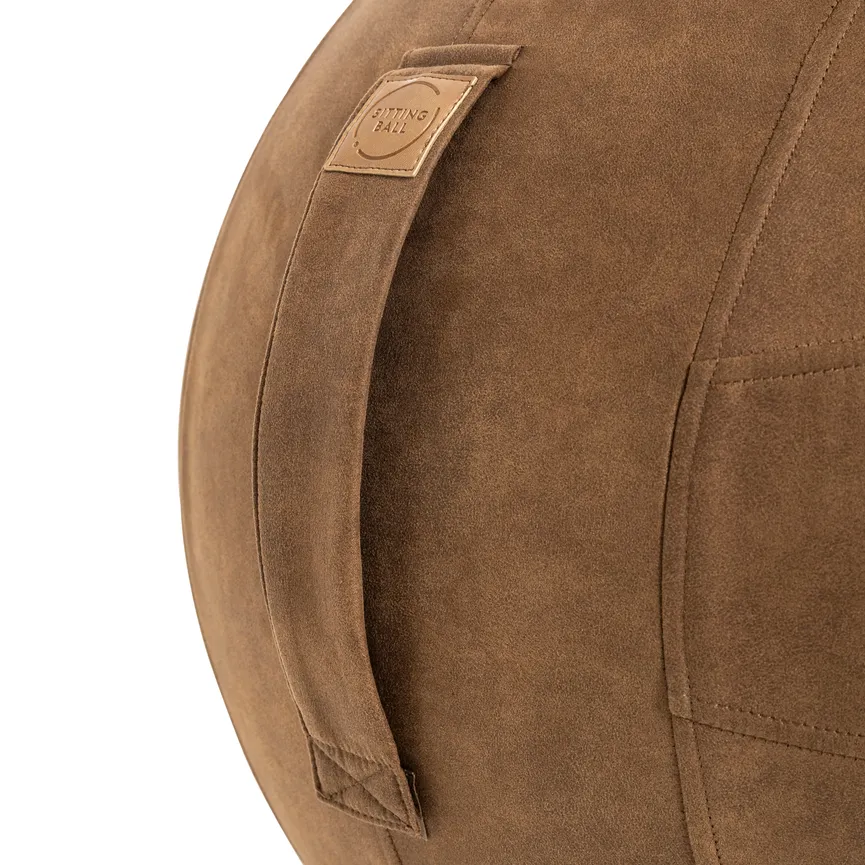 Sitzball braun detail