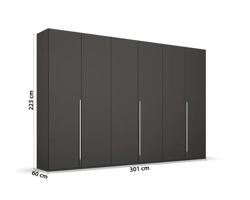 Drehtürenschrank 6-trg. detail