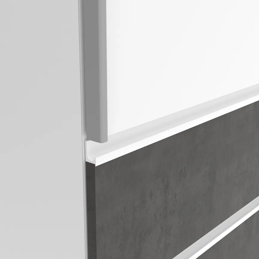 Schwebetürenschrank 2-trg. detail