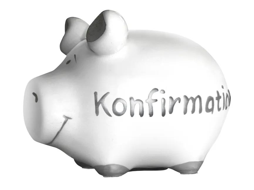 Sparschwein "Konfirmation" hauptaufnahme