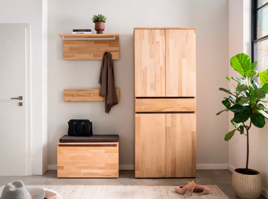 Wandgarderobe 1KS 3H detail