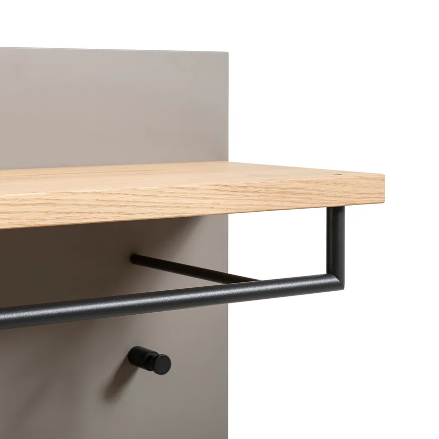 Garderobenpaneel detail