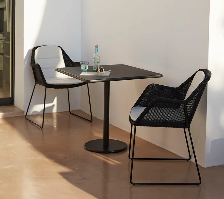Kissen z.Dining Sessel m.Kufen milieu