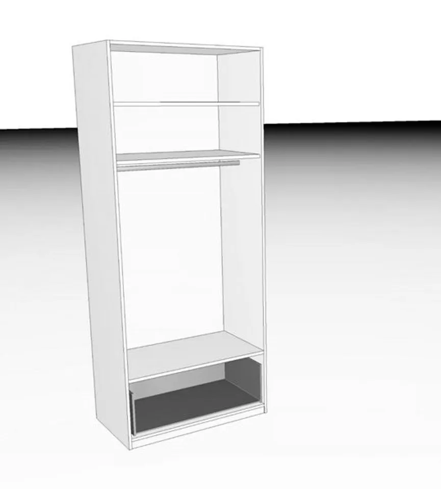 Drehtürenschrank Basic detail