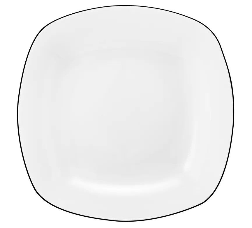 Suppenteller "Lido" weiß detail