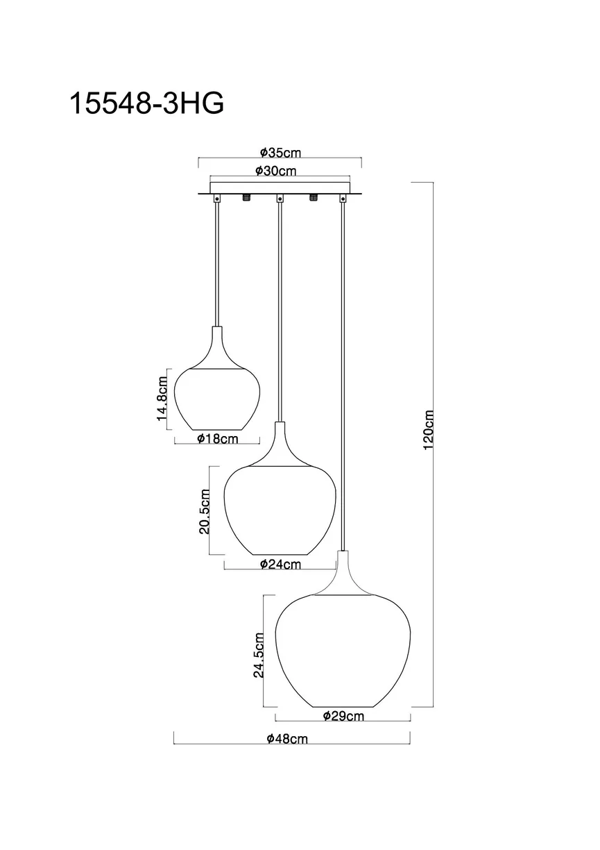 Pendelleuchte "Maxy" detail
