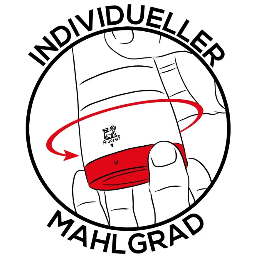 Pfeffermühle Daman u'Select detail