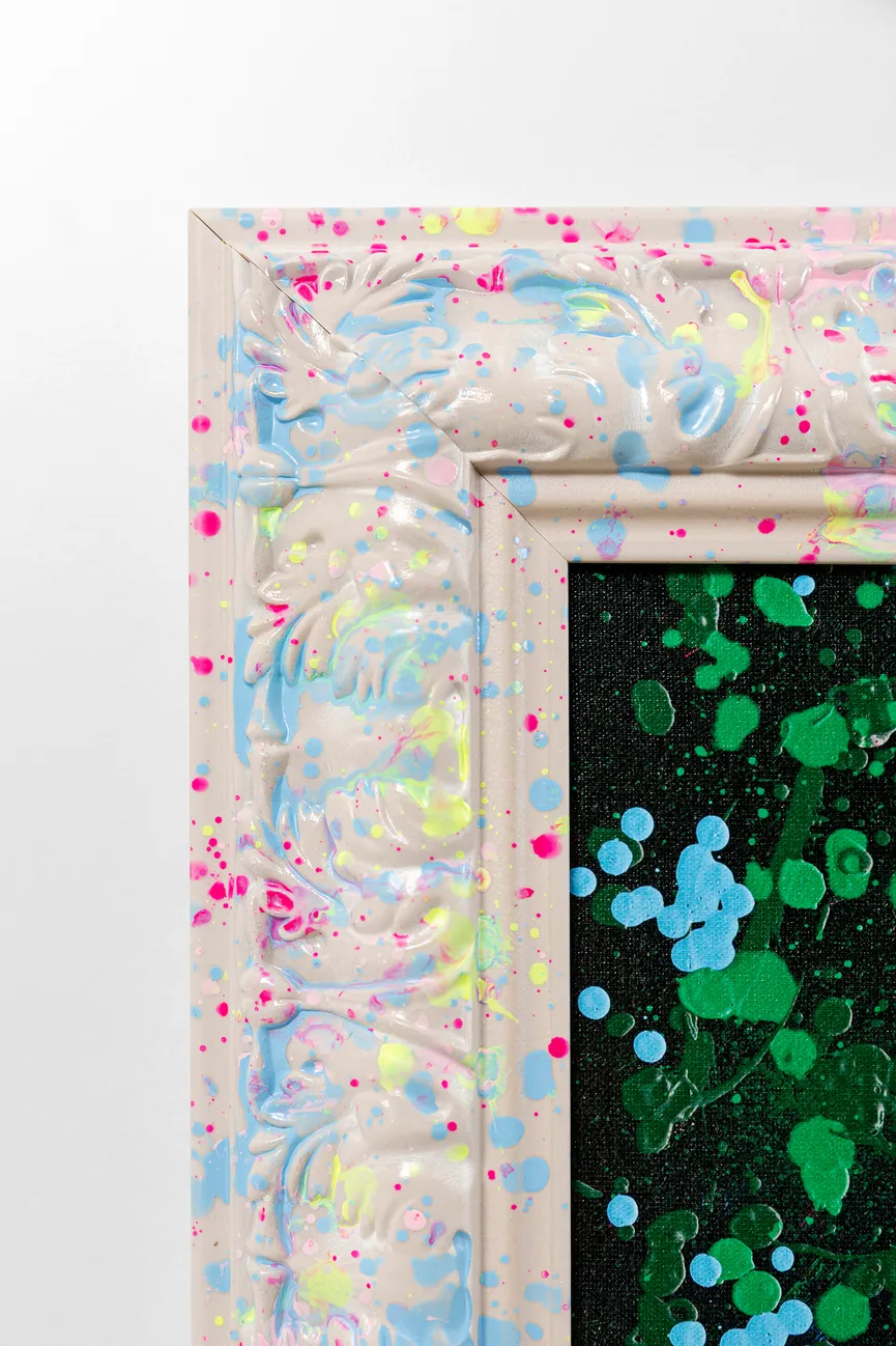 Wandbild "Floating Flowers" detail