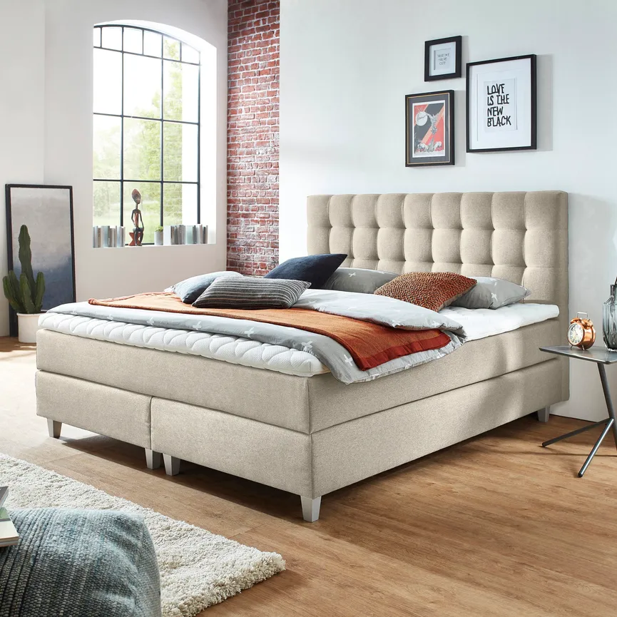 Boxspringbett hauptaufnahme