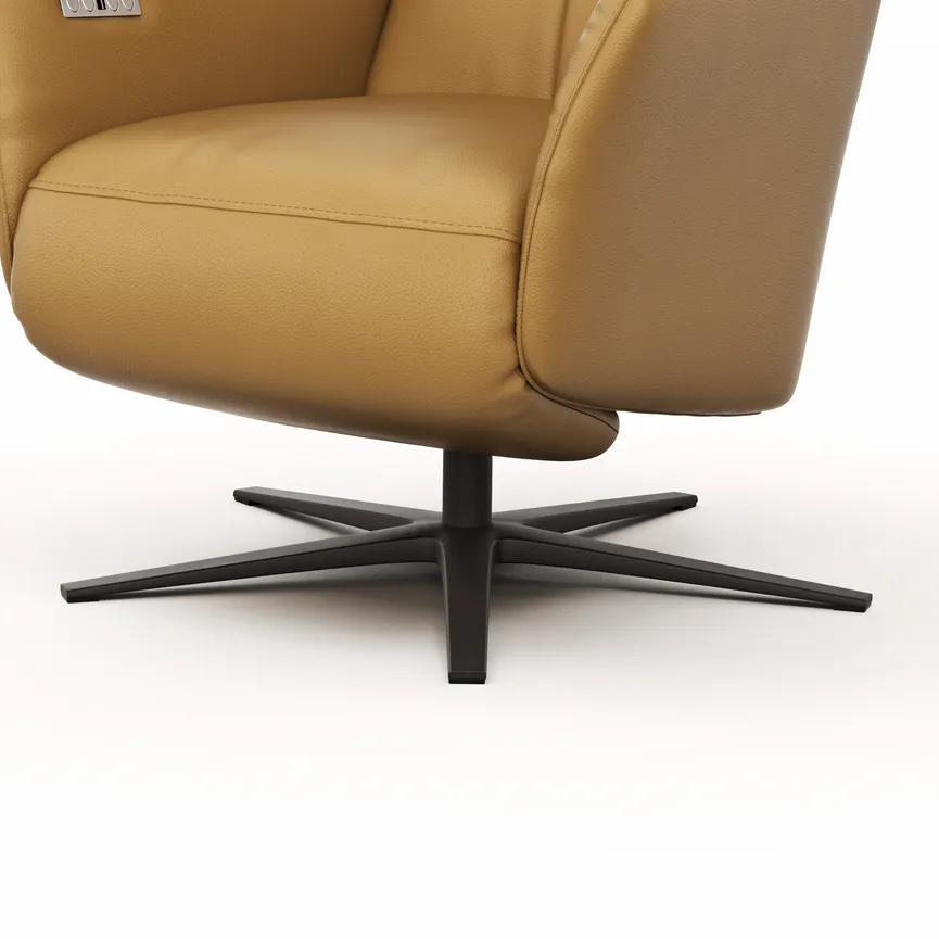 Relaxsessel mit Fußstütze detail