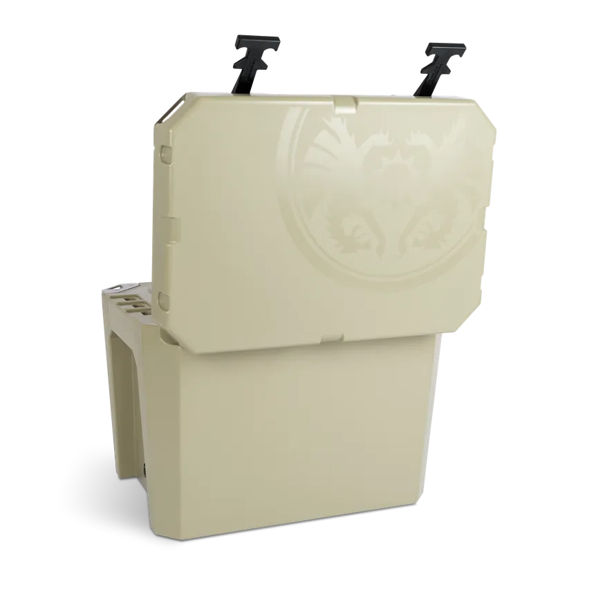 Kühlbox 25l sandfarben detail