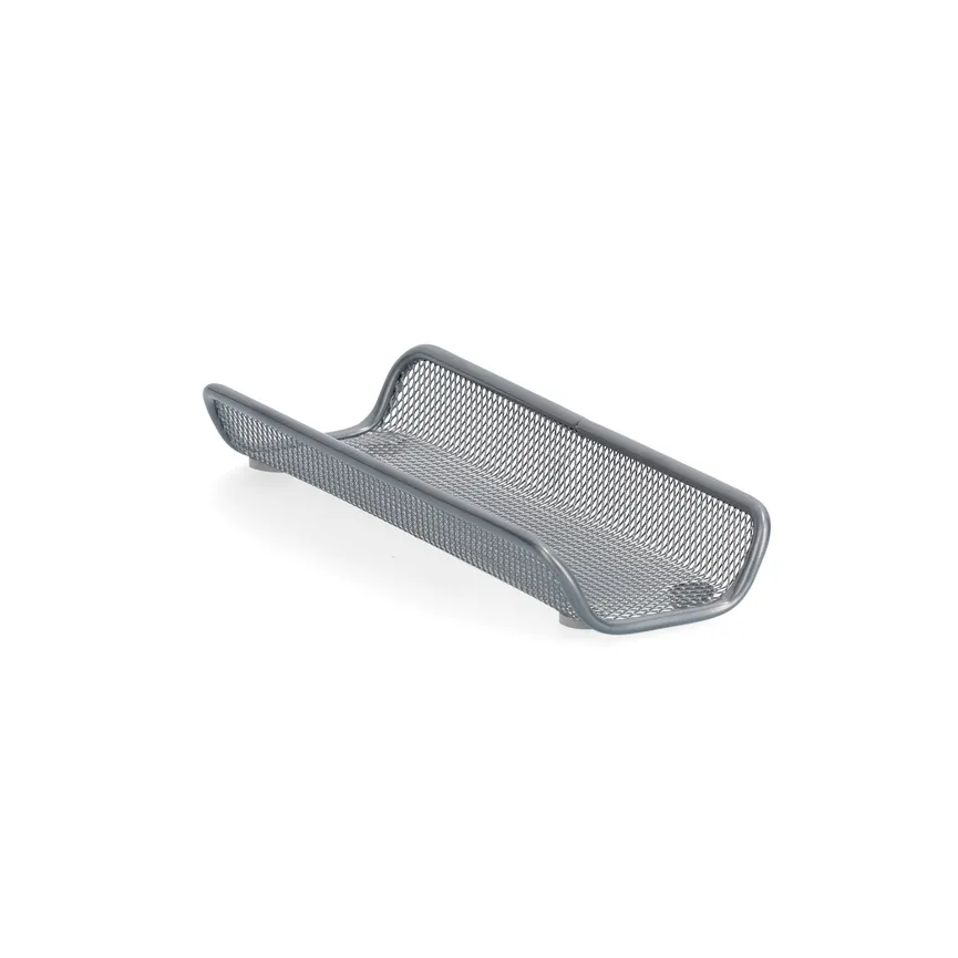 Bleistiftablage "Mesh" silber detail