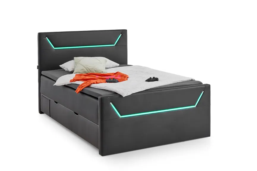 Boxspringbett 120x200 cm hauptaufnahme