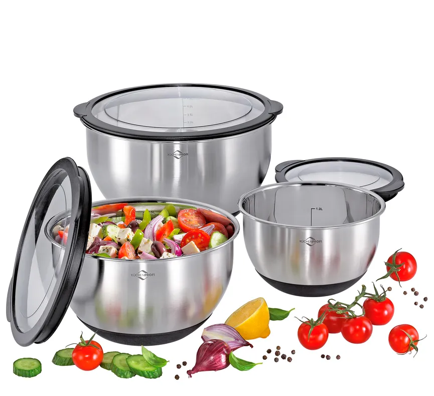 Schüsselset Expert 3-tlg. detail