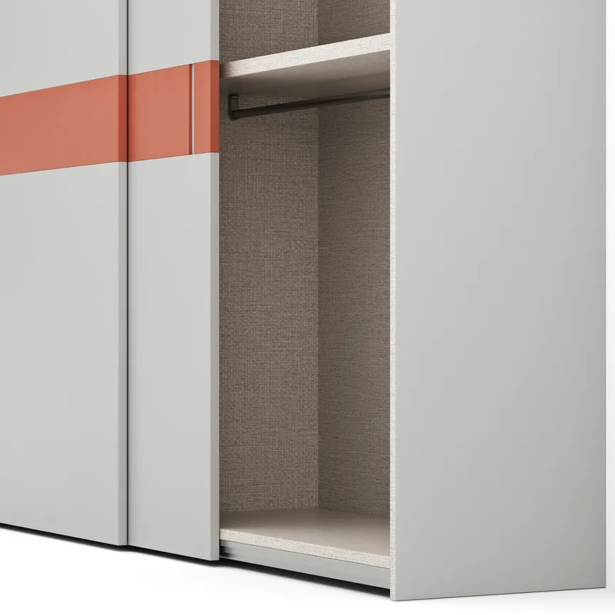Schwebetürenschrank 2-trg. detail