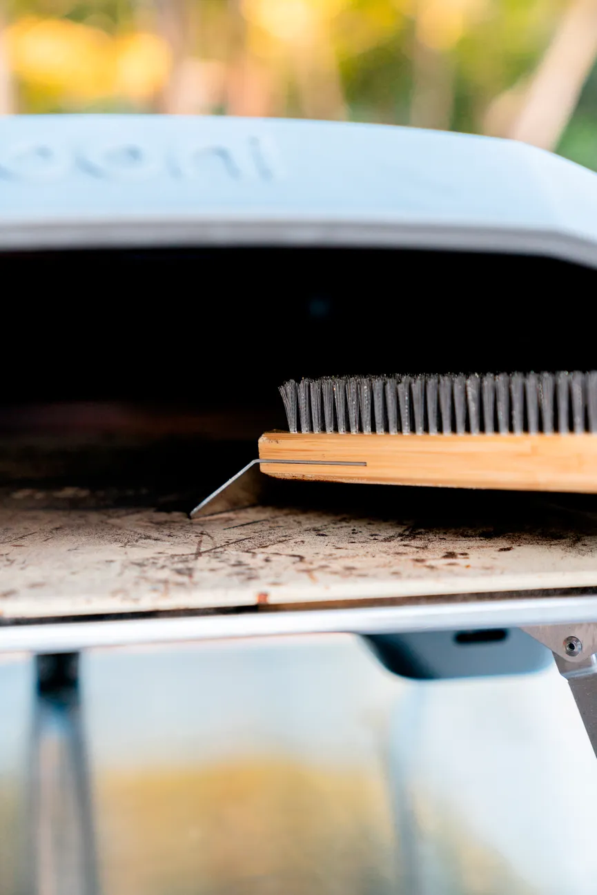 Pizzaofen-Bürste detail