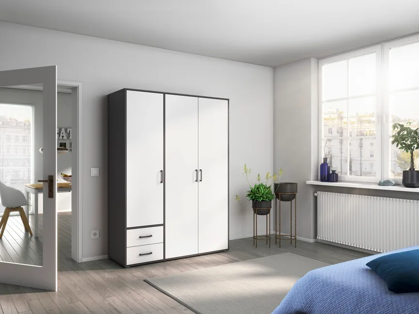 Drehtürenschrank 3-trg. milieu