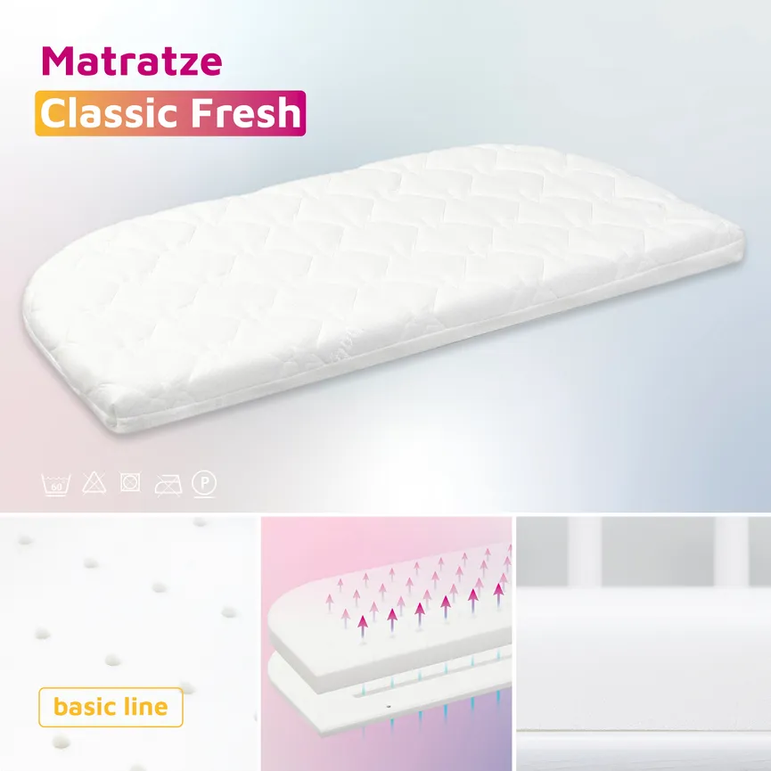 Matratze Classic Fresh weiß detail
