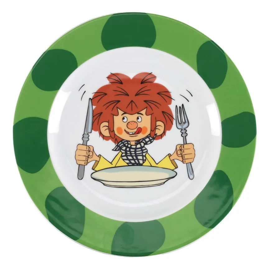 Speiseteller "Pumuckl" bunt detail