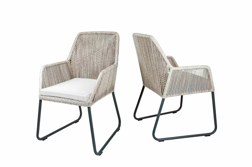Allanis Sessel Beige detail