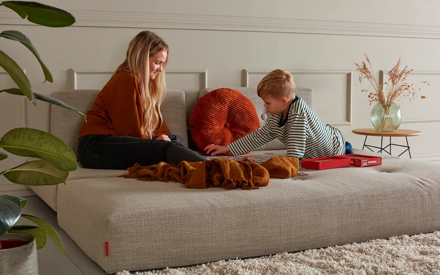 Klappsofa Drip Eiche detail