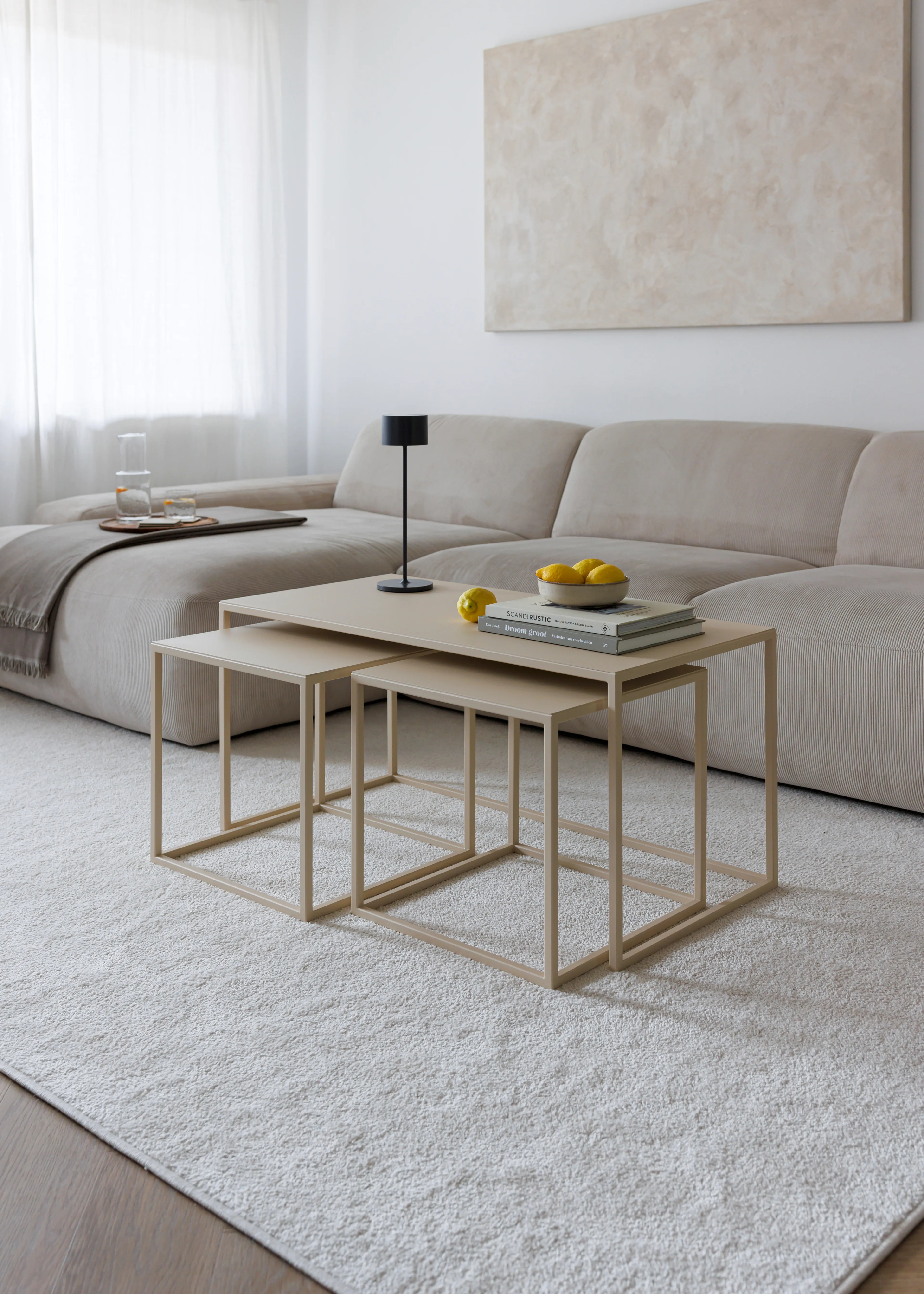 Couchtisch-Set Tre Semnia
