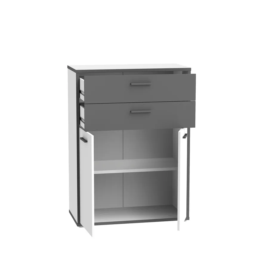 Aktenschrank 2-trg. detail