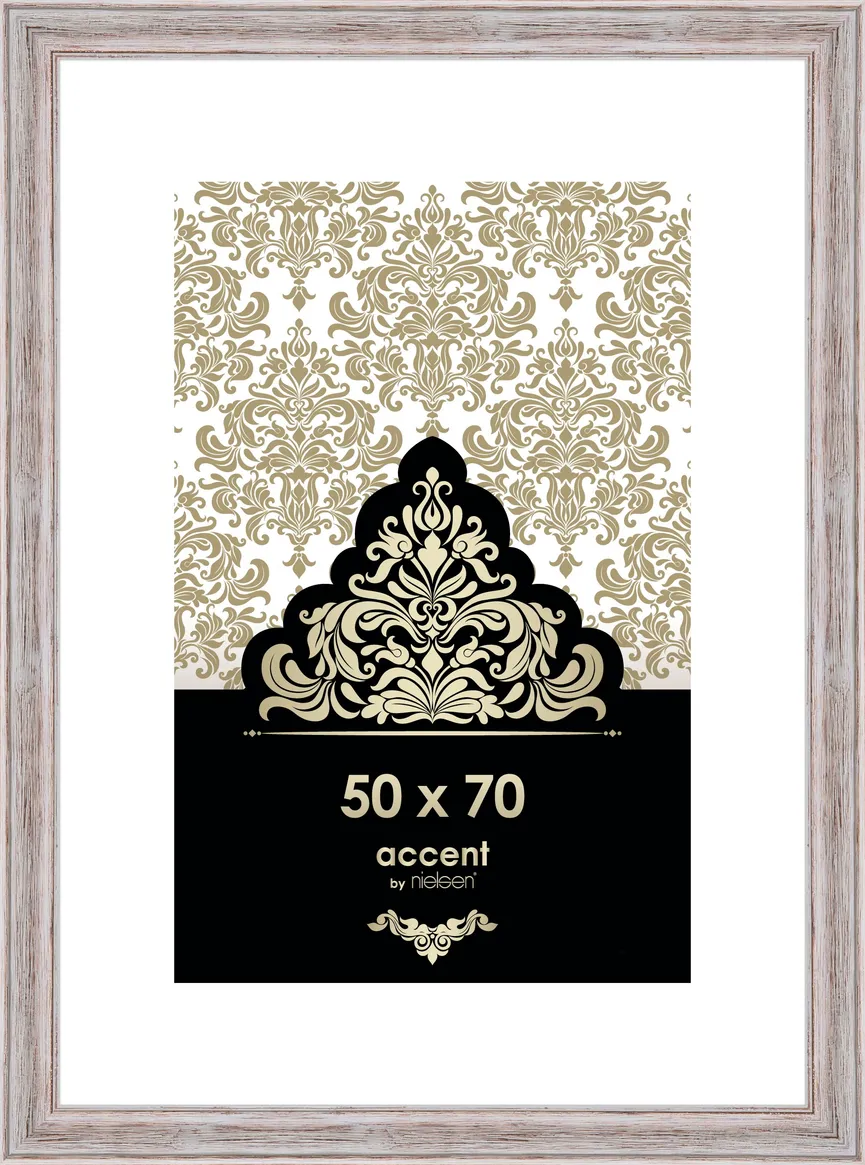 Rahmen Vintage weiß 50x70 cm hauptaufnahme