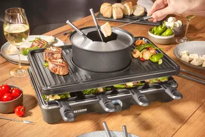 Raclette/Fonduekombination