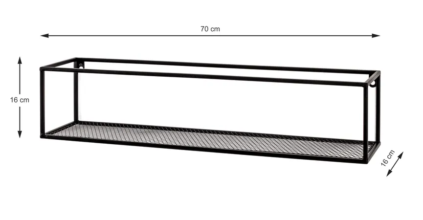 Wandregal 70 detail