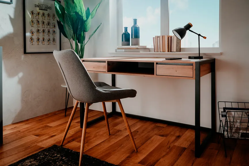 Schreibtisch 2S/1F milieu