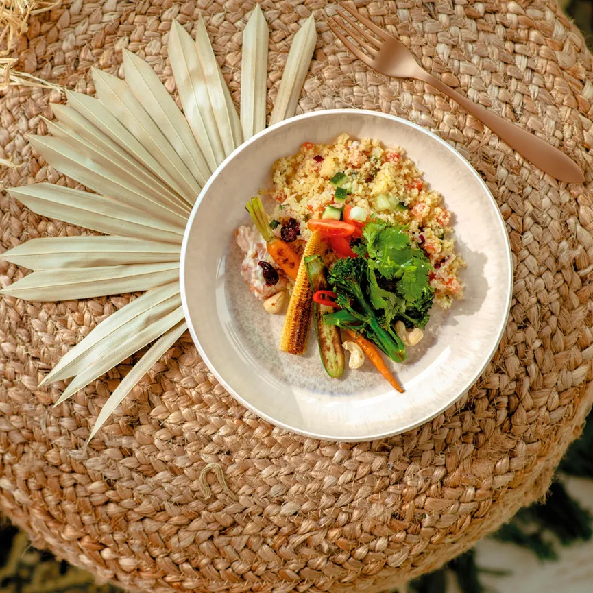 Schale "Perlemor" 650 ml sand milieu