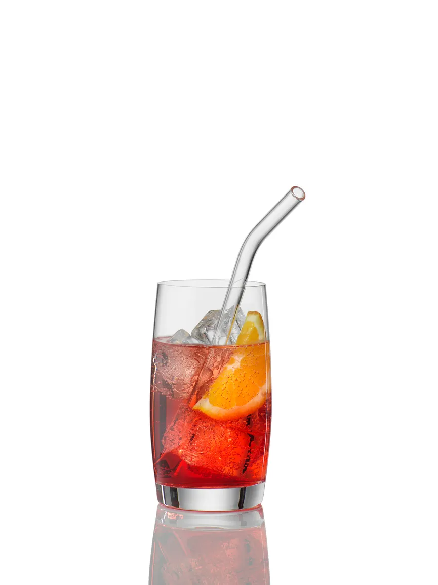 Trinkhalm-Set 7-tlg. gebogen detail