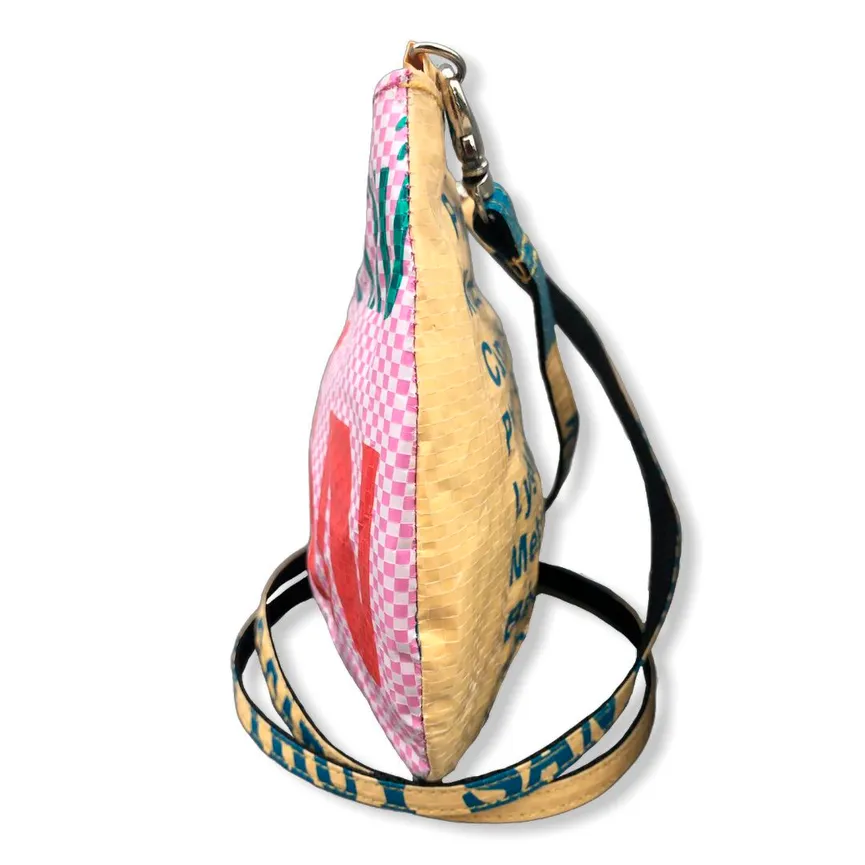 Shoulderbag "Ri86" rosa detail