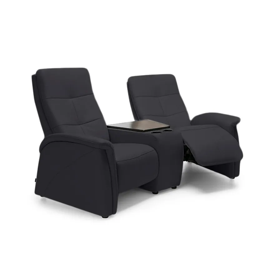 Rundsofa mit Zwischentisch detail